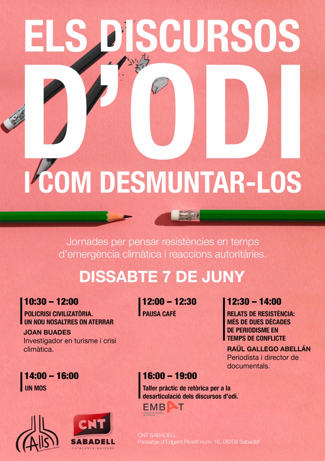 Els discursos d’odi i com desmuntar-los