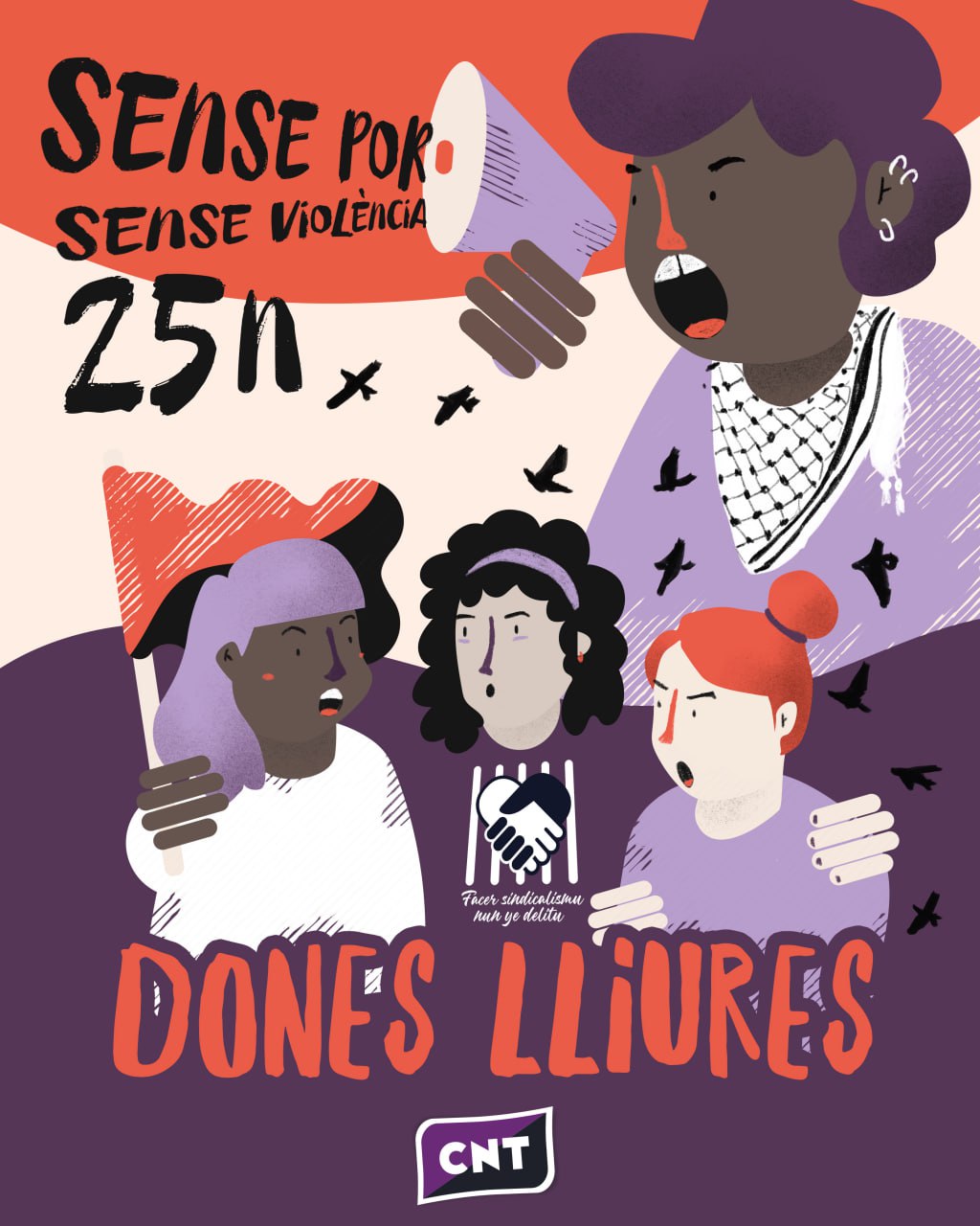 Sense por, sense violència. Dones lliures.