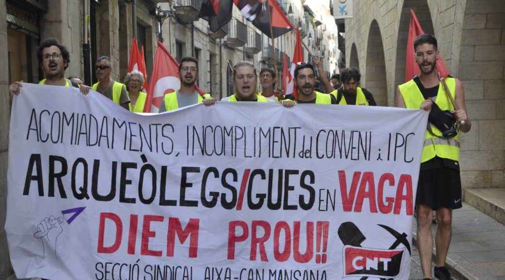 Aixa-Can Mansana. 100 dies de vaga indefinida