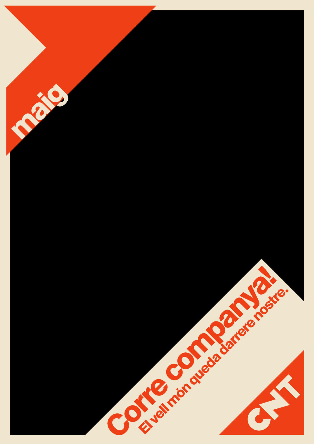 Corre, companya! El vell món queda darrere nostre